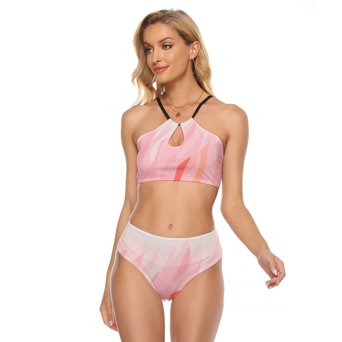 All-Over Print Women's Cami Keyhole One-piece Swimsuit