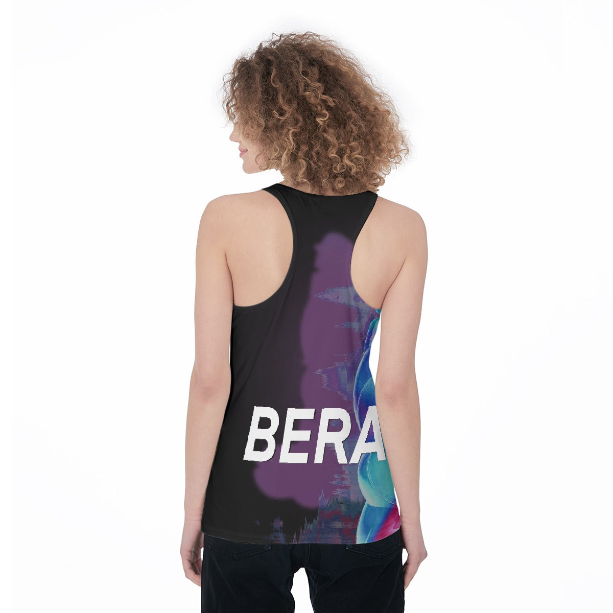 All-Over Print Women's Racerback Tank Top