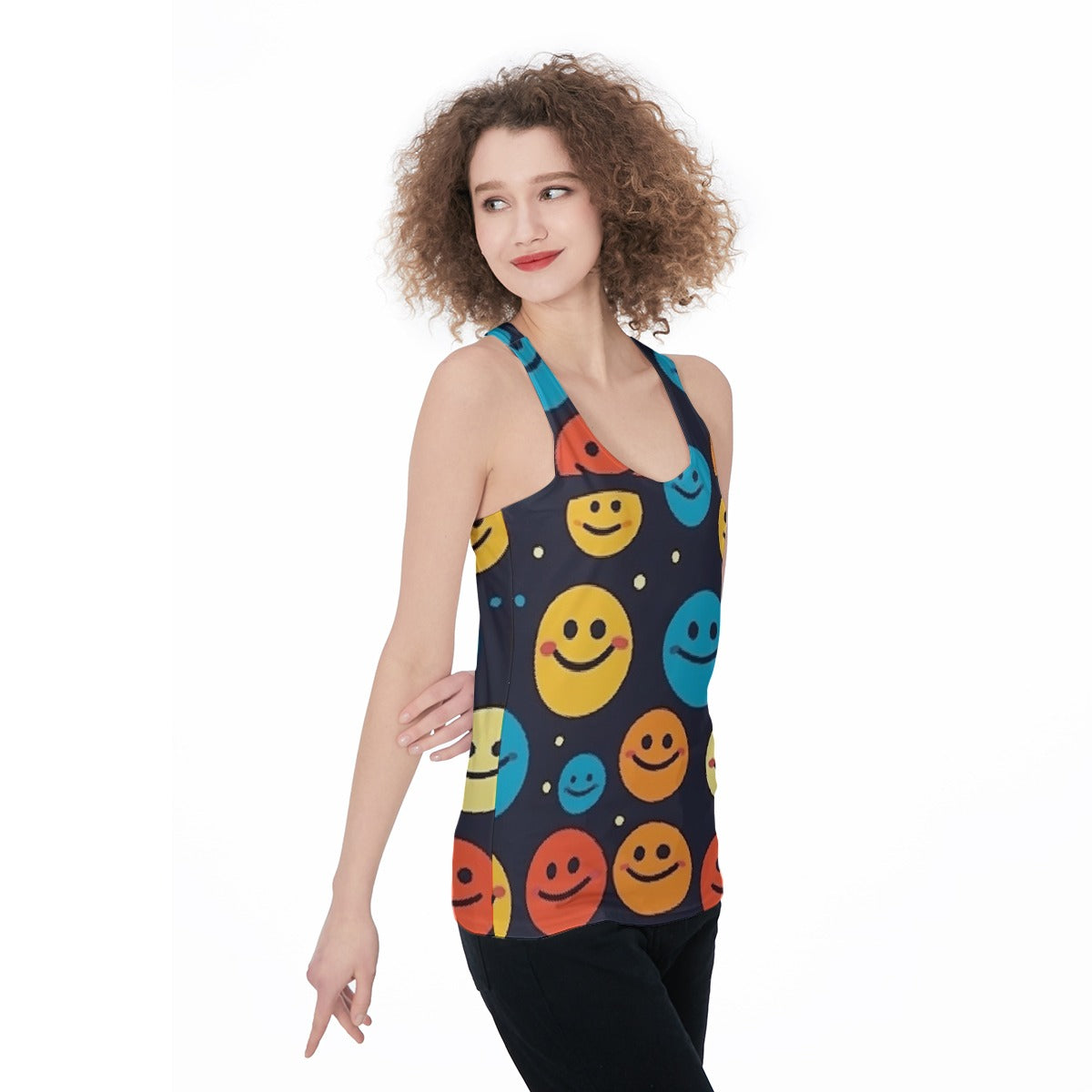 All-Over Print Women's Racerback Tank Top
