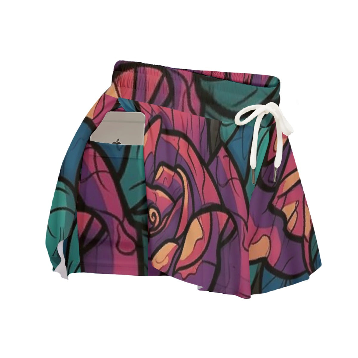 All-Over Print Women's Sport Skorts With Pocket