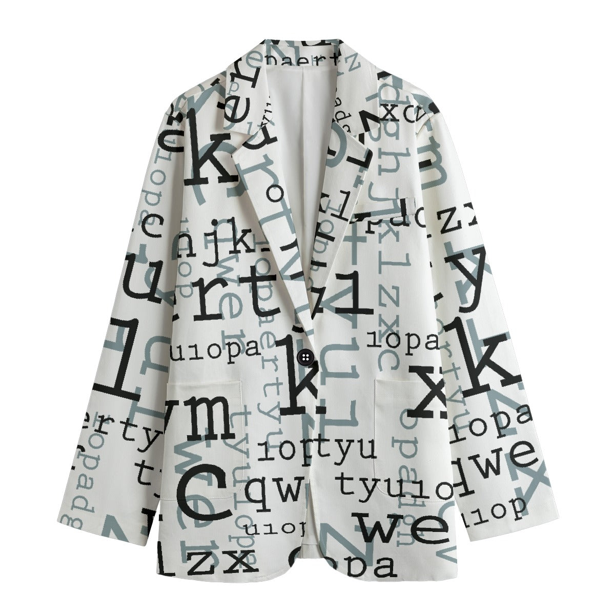 All-Over Print Women's Leisure Blazer