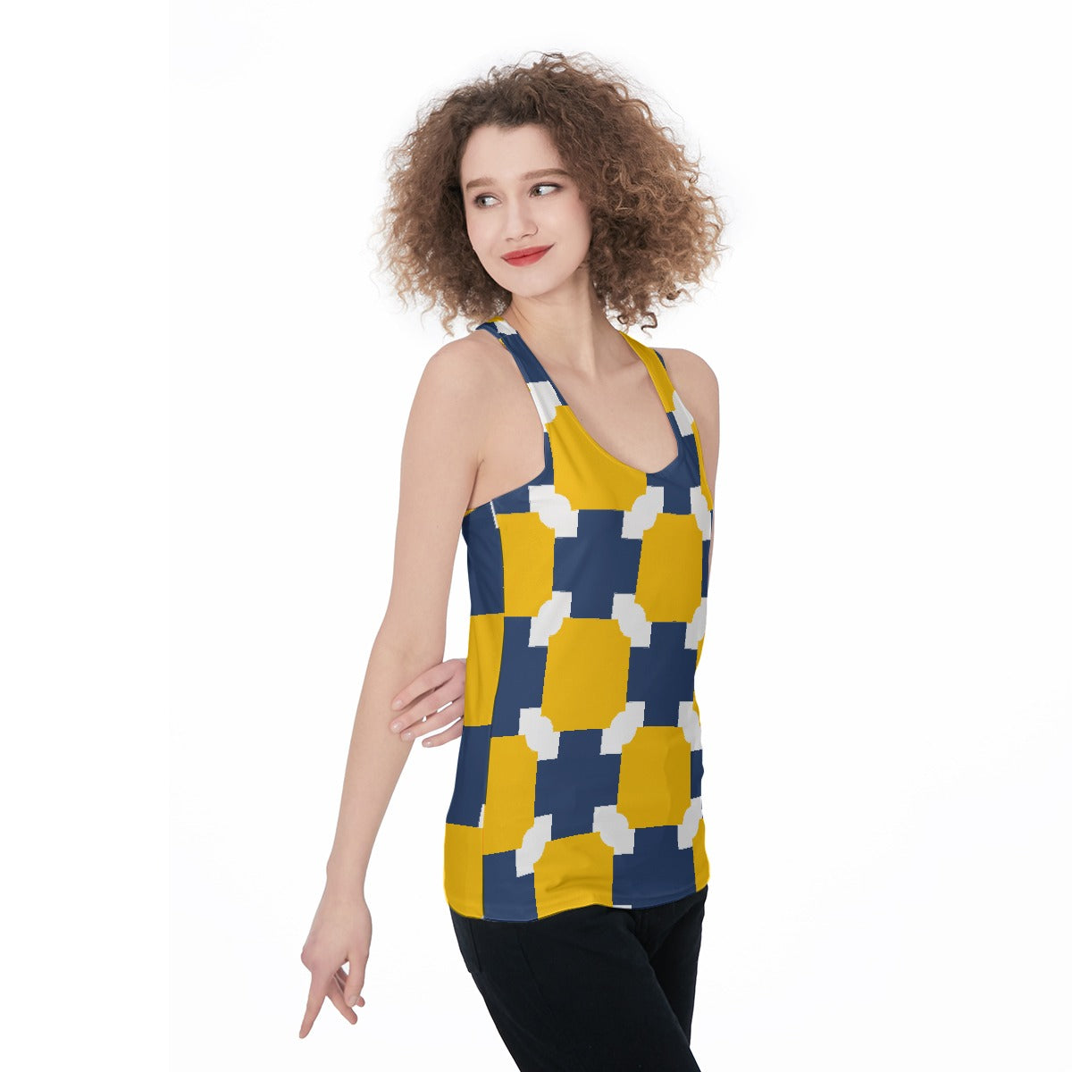 All-Over Print Women's Racerback Tank Top
