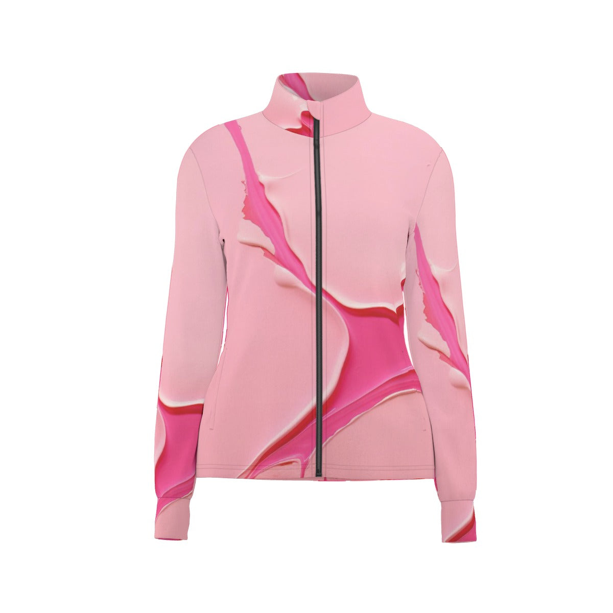 All-Over Print Women's Long Sleeve Thumbhole Jacket