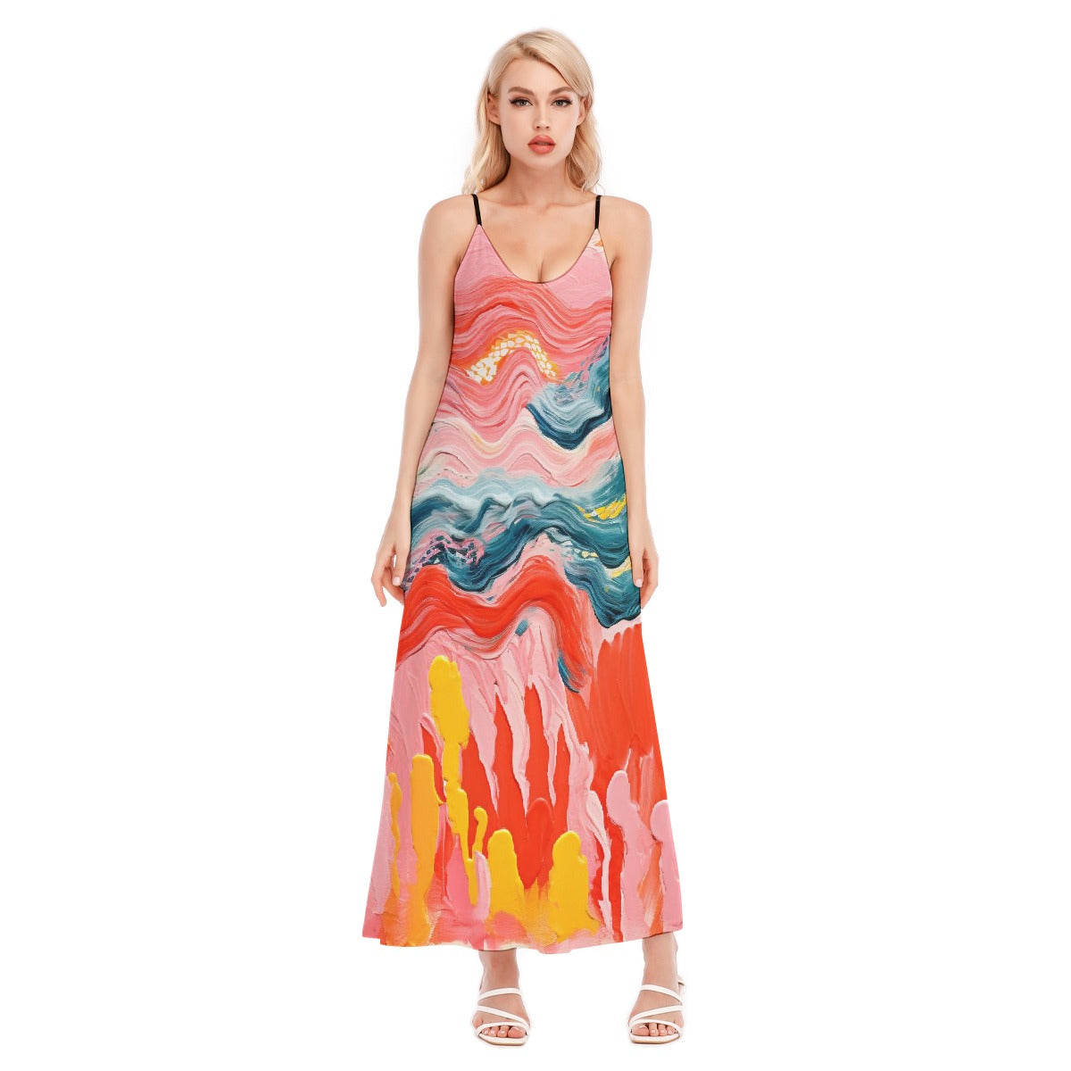 All-Over Print Women's Sling Dress