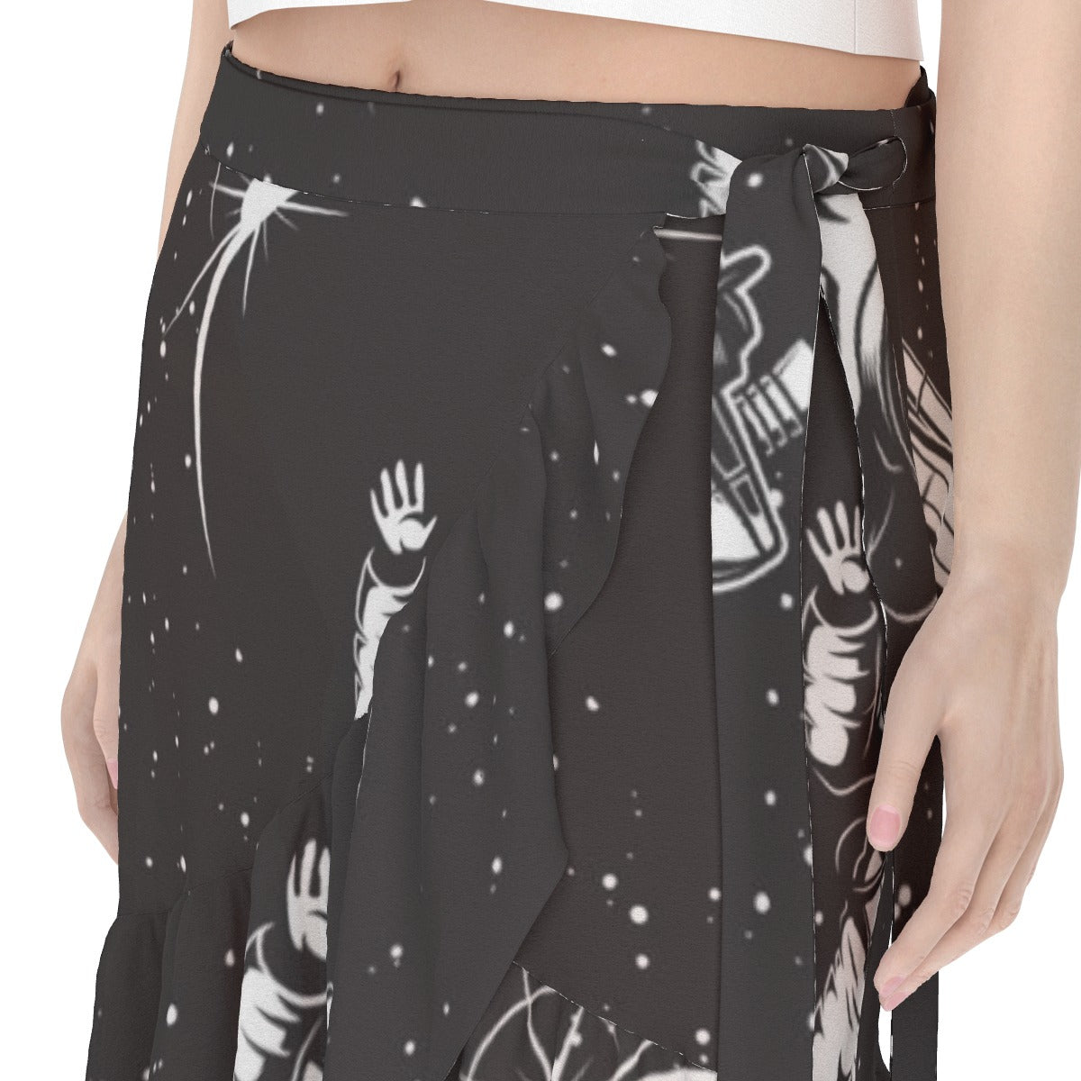 All-Over Print Women's Wrap Skirt