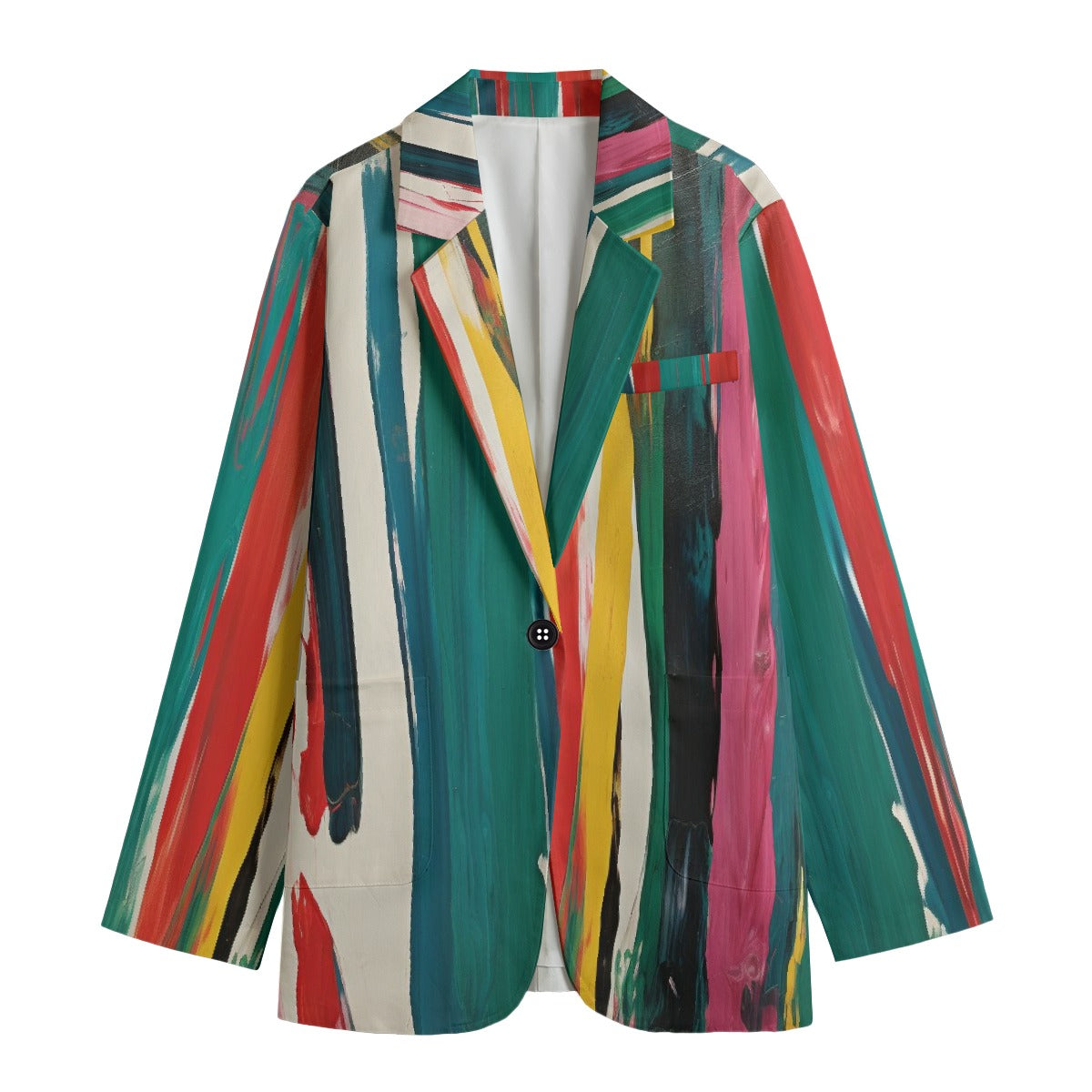 All-Over Print Women's Leisure Blazer