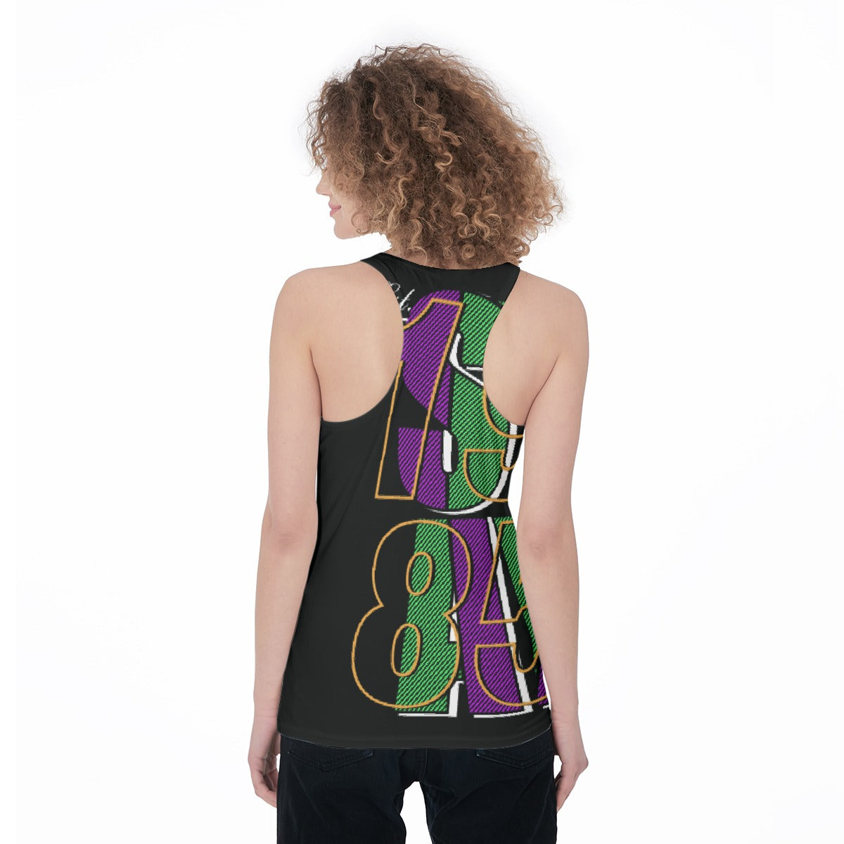 All-Over Print Women's Racerback Tank Top