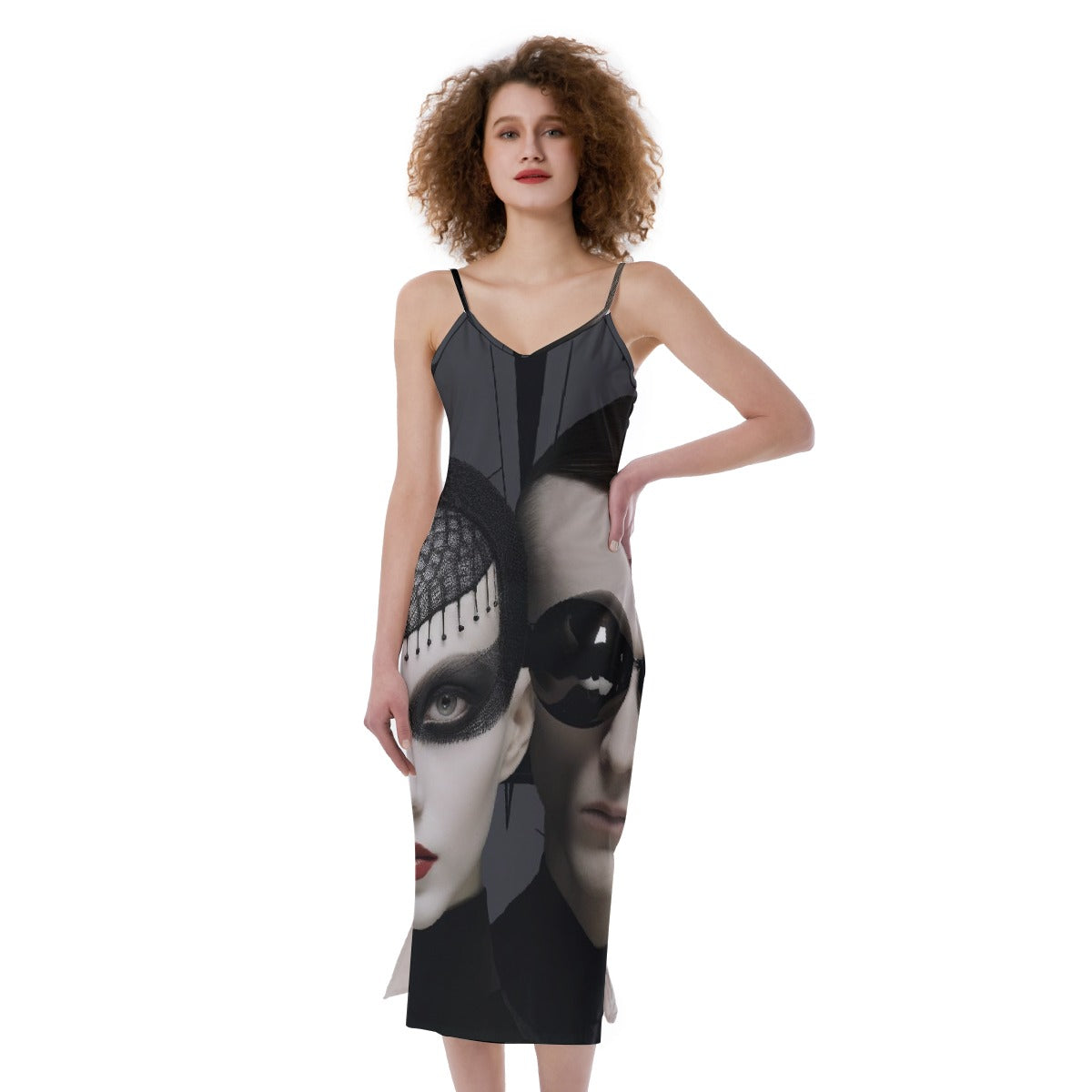 All-Over Print Women's Cami Dress