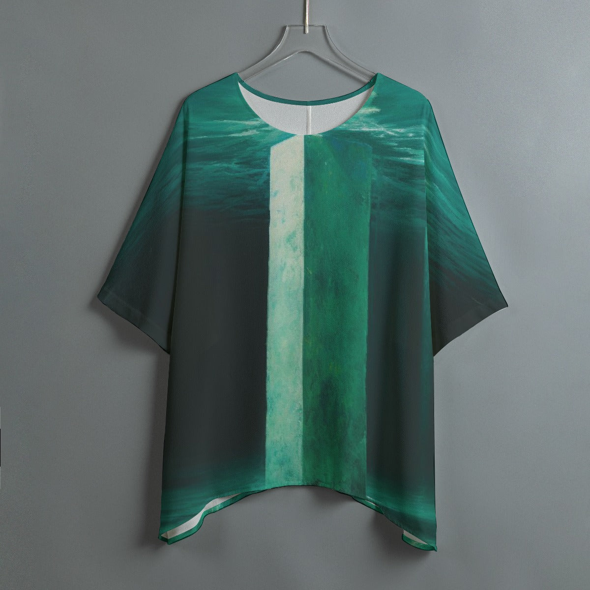 All-Over Print Women's Bat Sleeve Shirt