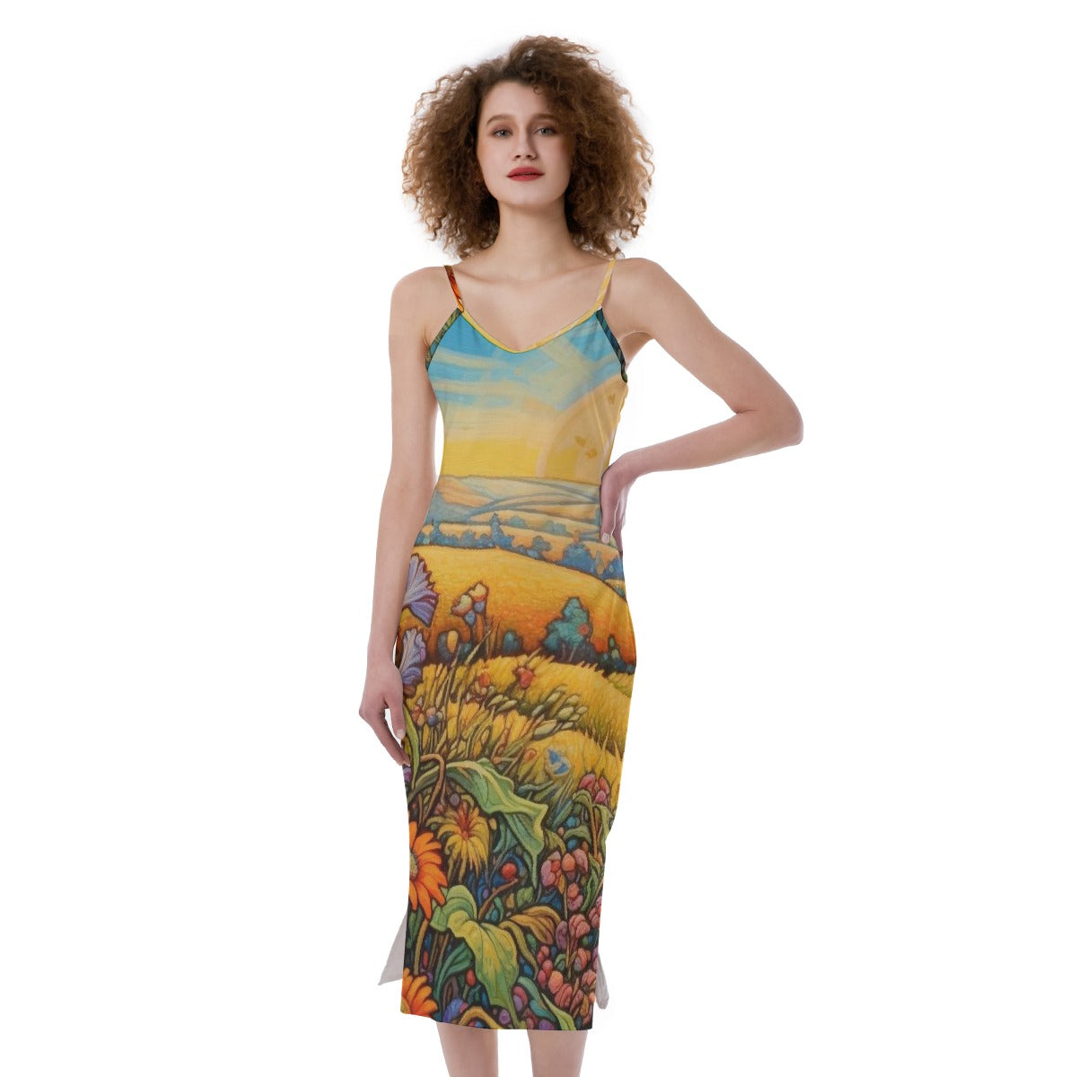 All-Over Print Women's Cami Dress