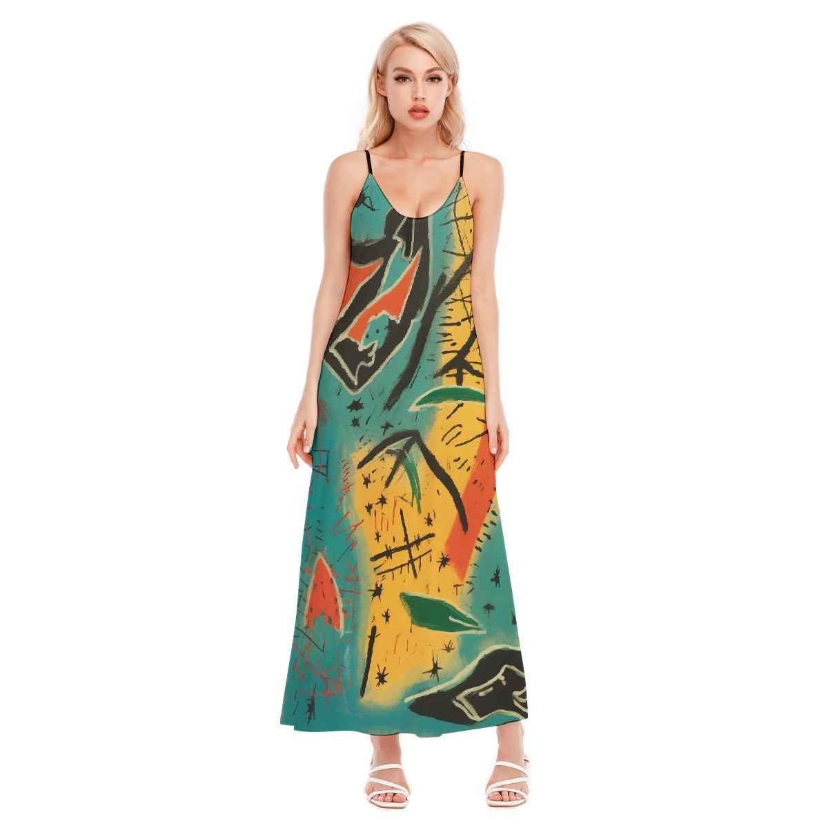 All-Over Print Women's Sling Dress