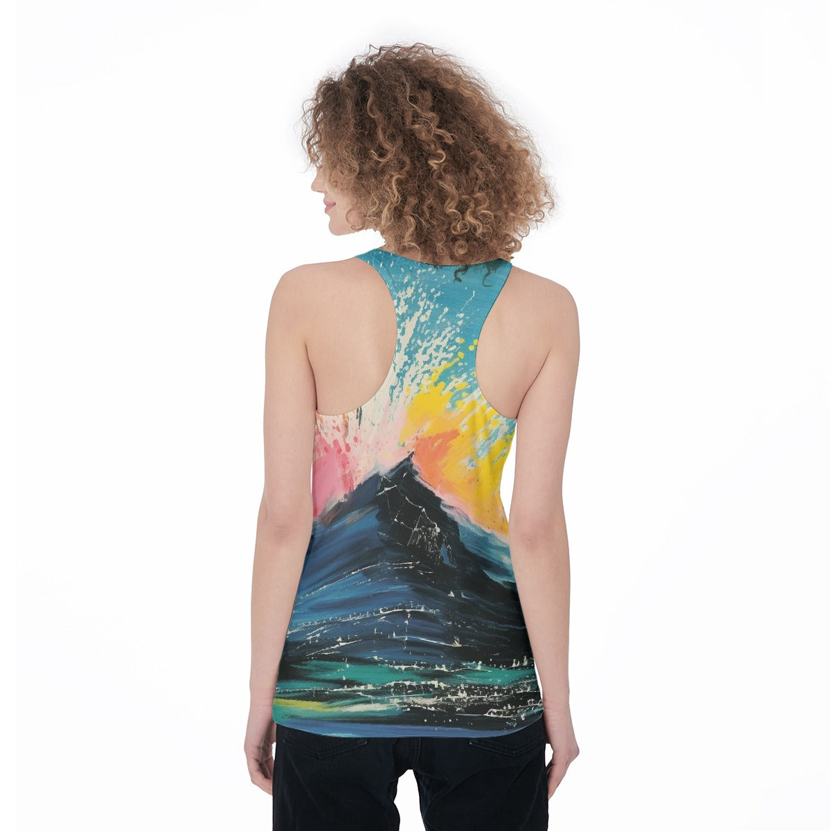 All-Over Print Women's Racerback Tank Top