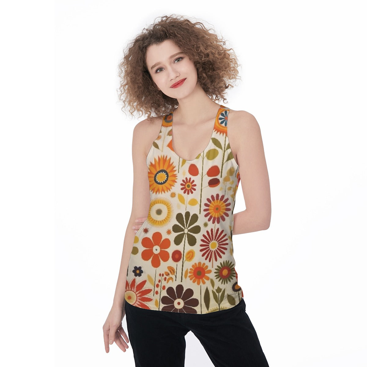 All-Over Print Women's Racerback Tank Top