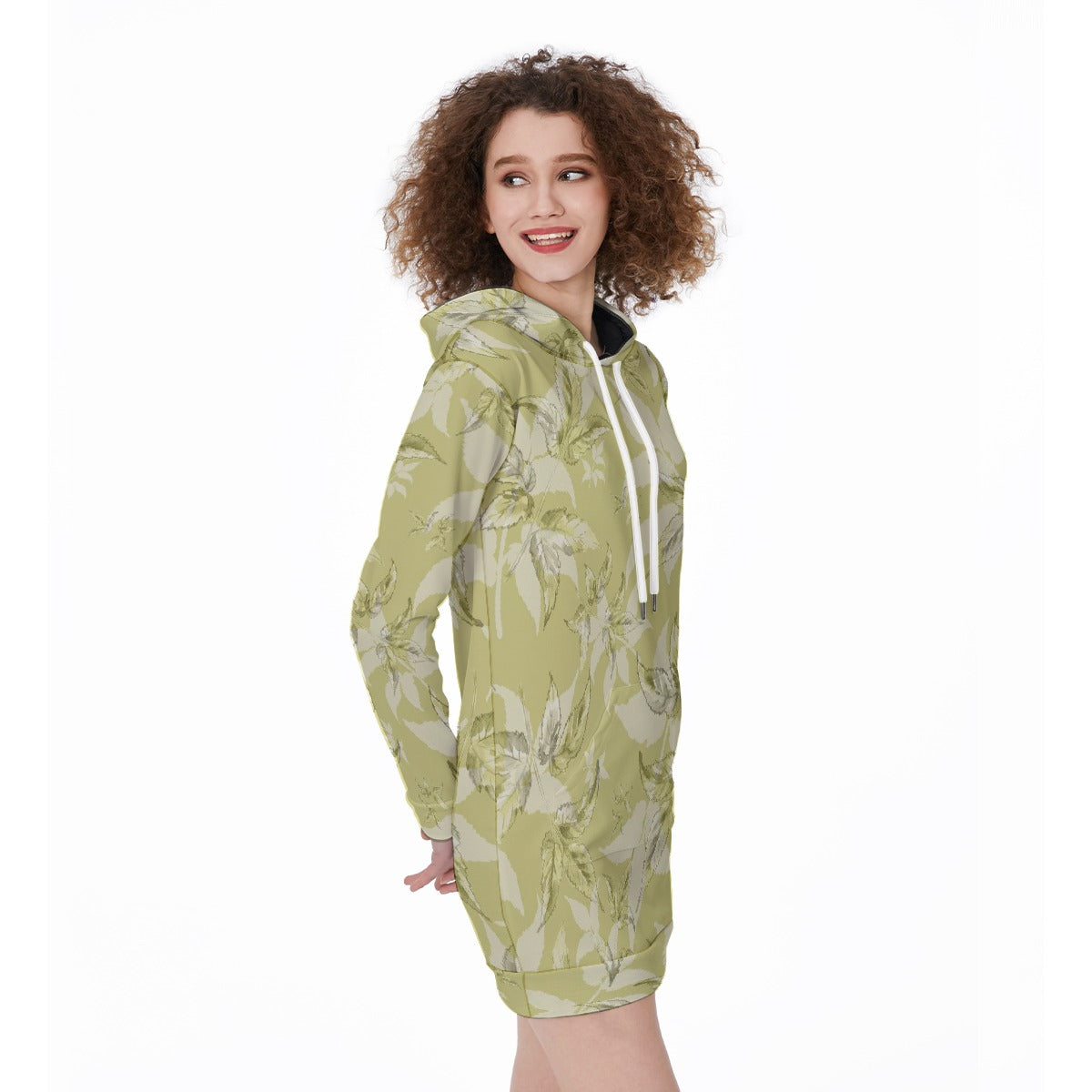 All-Over Print Women's Long Hoodie