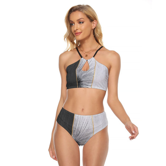 All-Over Print Women's Cami Keyhole One-piece Swimsuit