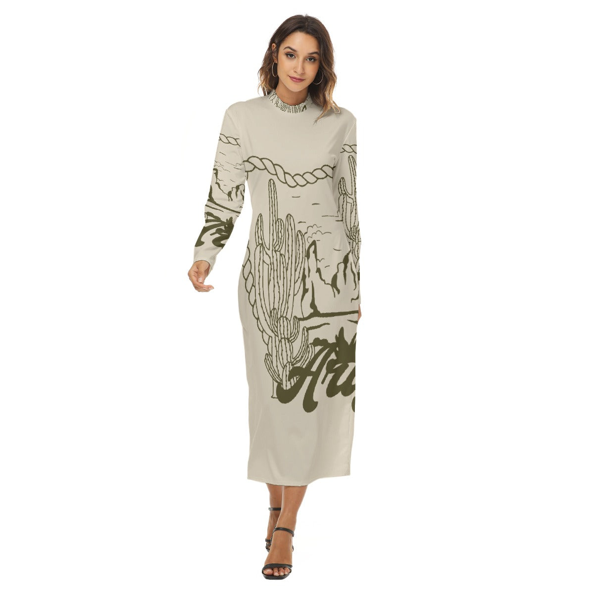 All-Over Print Women's Hip Dress