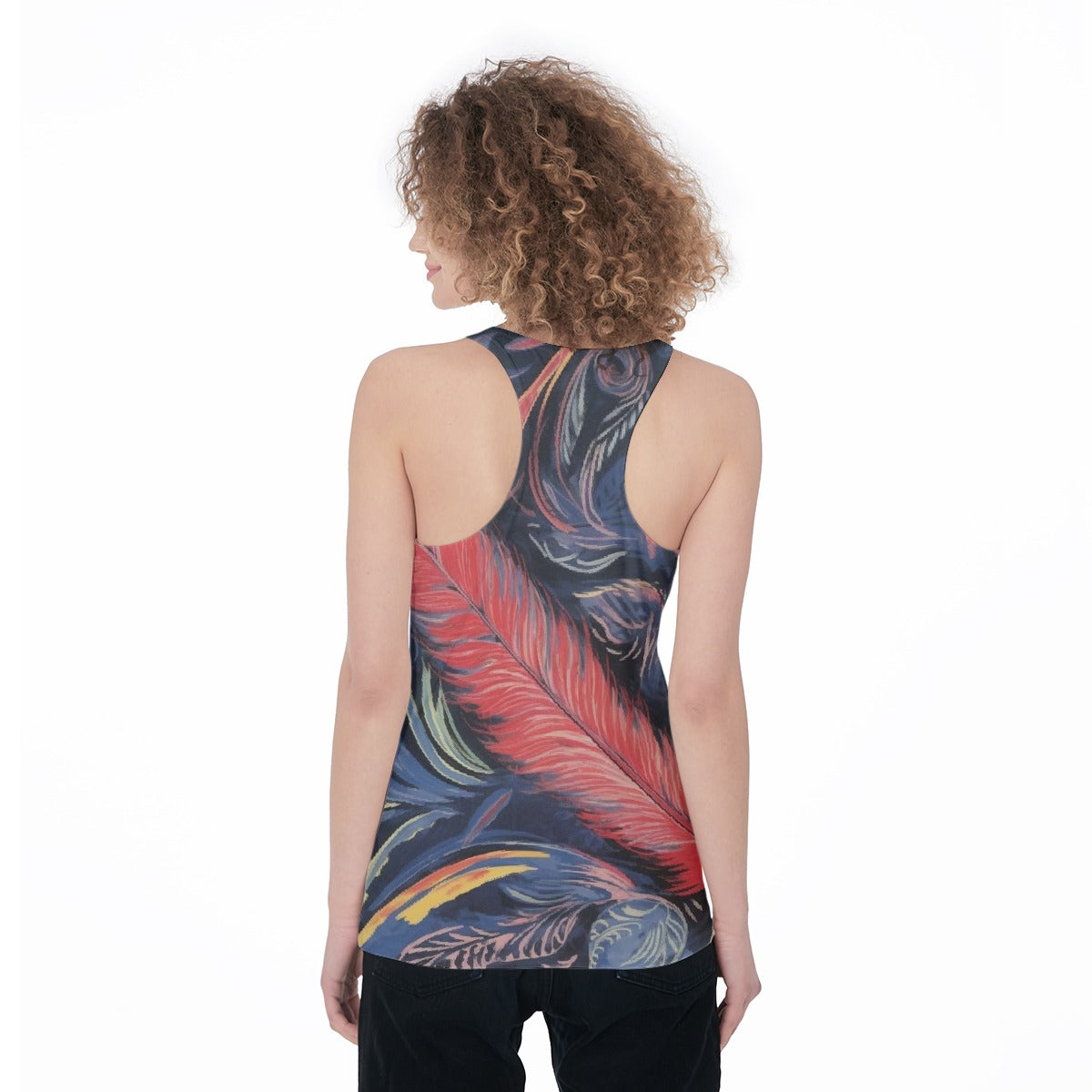All-Over Print Women's Racerback Tank Top