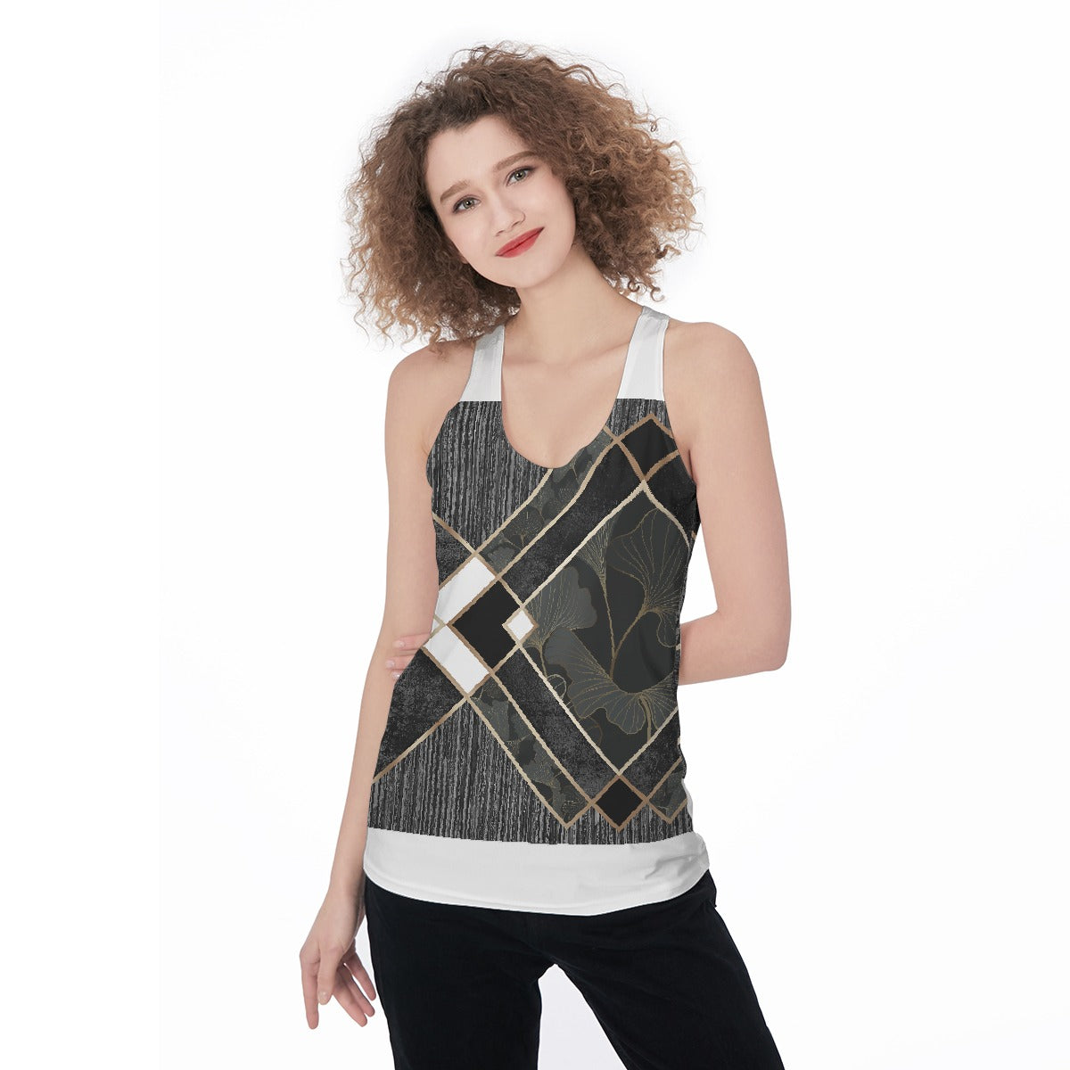 All-Over Print Women's Racerback Tank Top