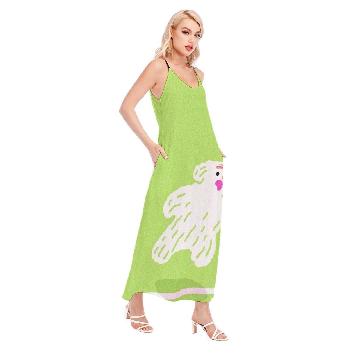 All-Over Print Women's Sling Dress