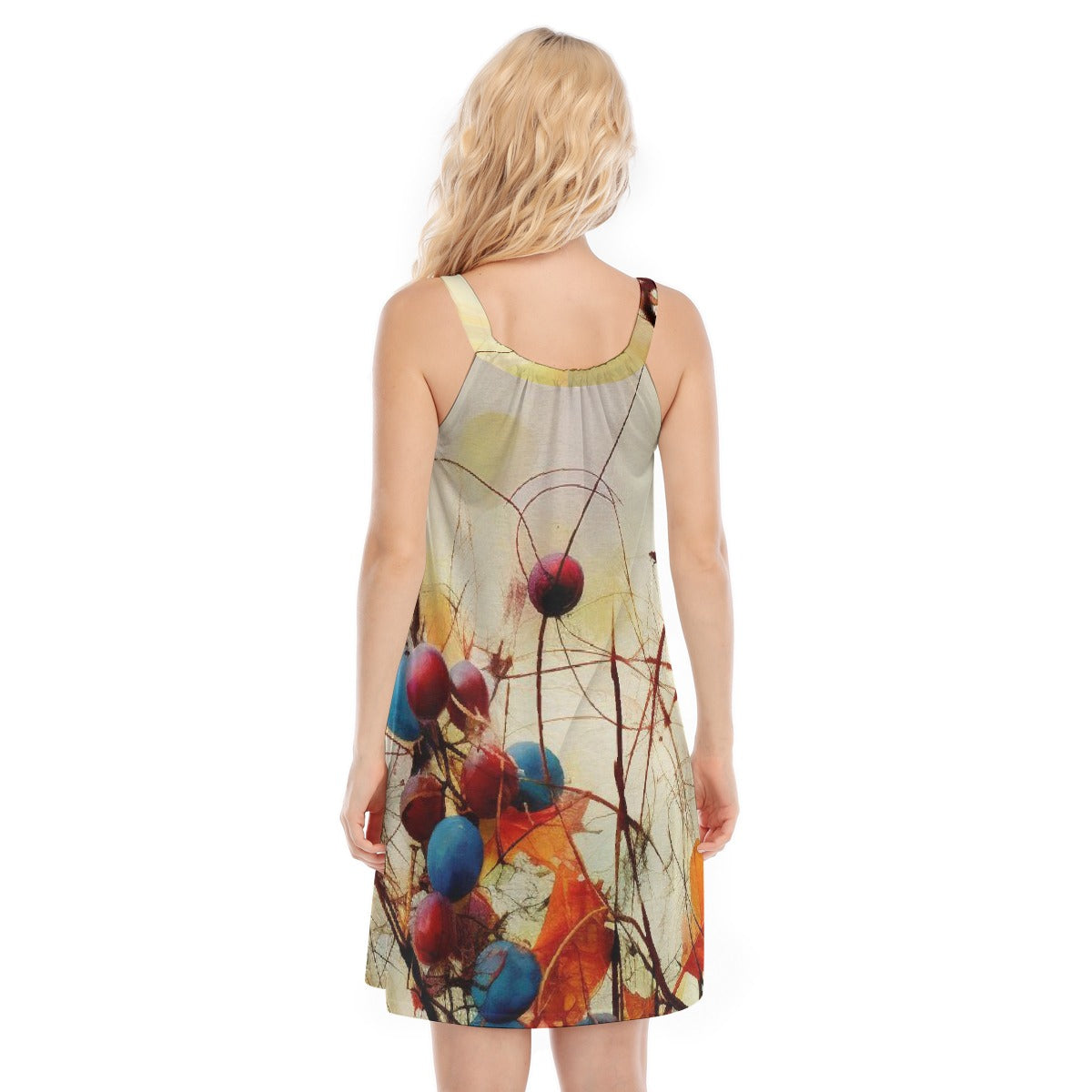 All-Over Print Women's Sleeveless Cami Dress