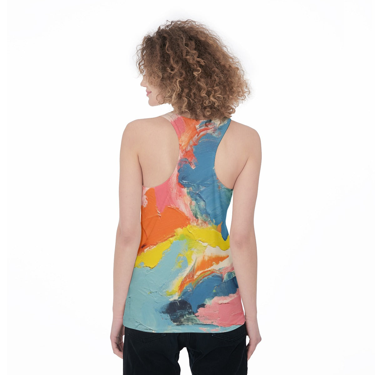 All-Over Print Women's Racerback Tank Top