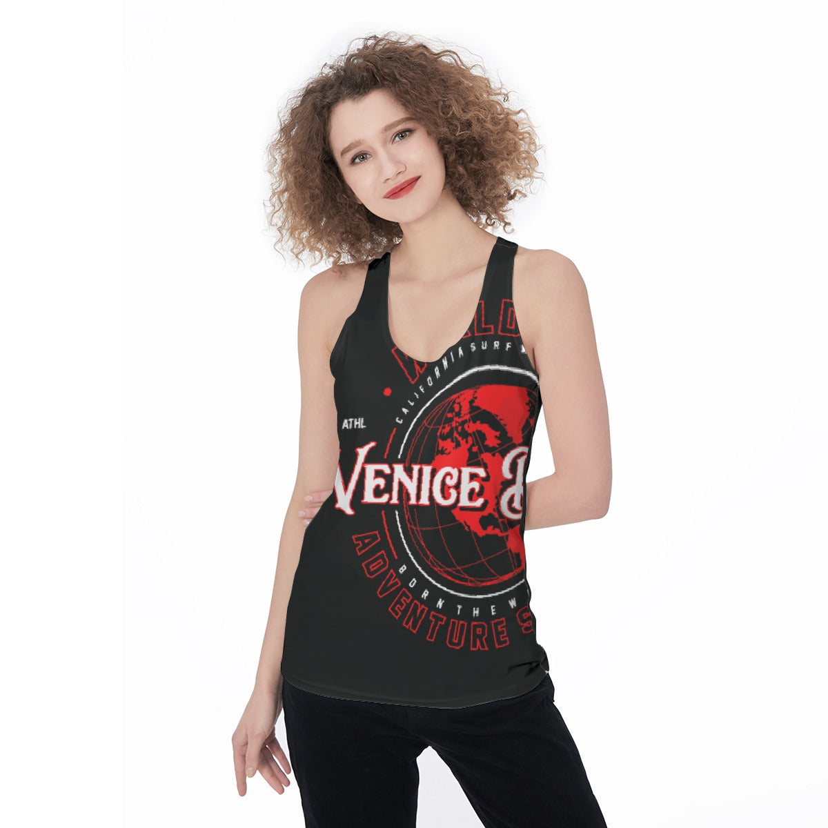 All-Over Print Women's Racerback Tank Top