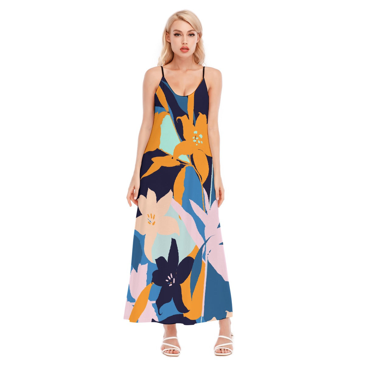 All-Over Print Women's Sling Dress