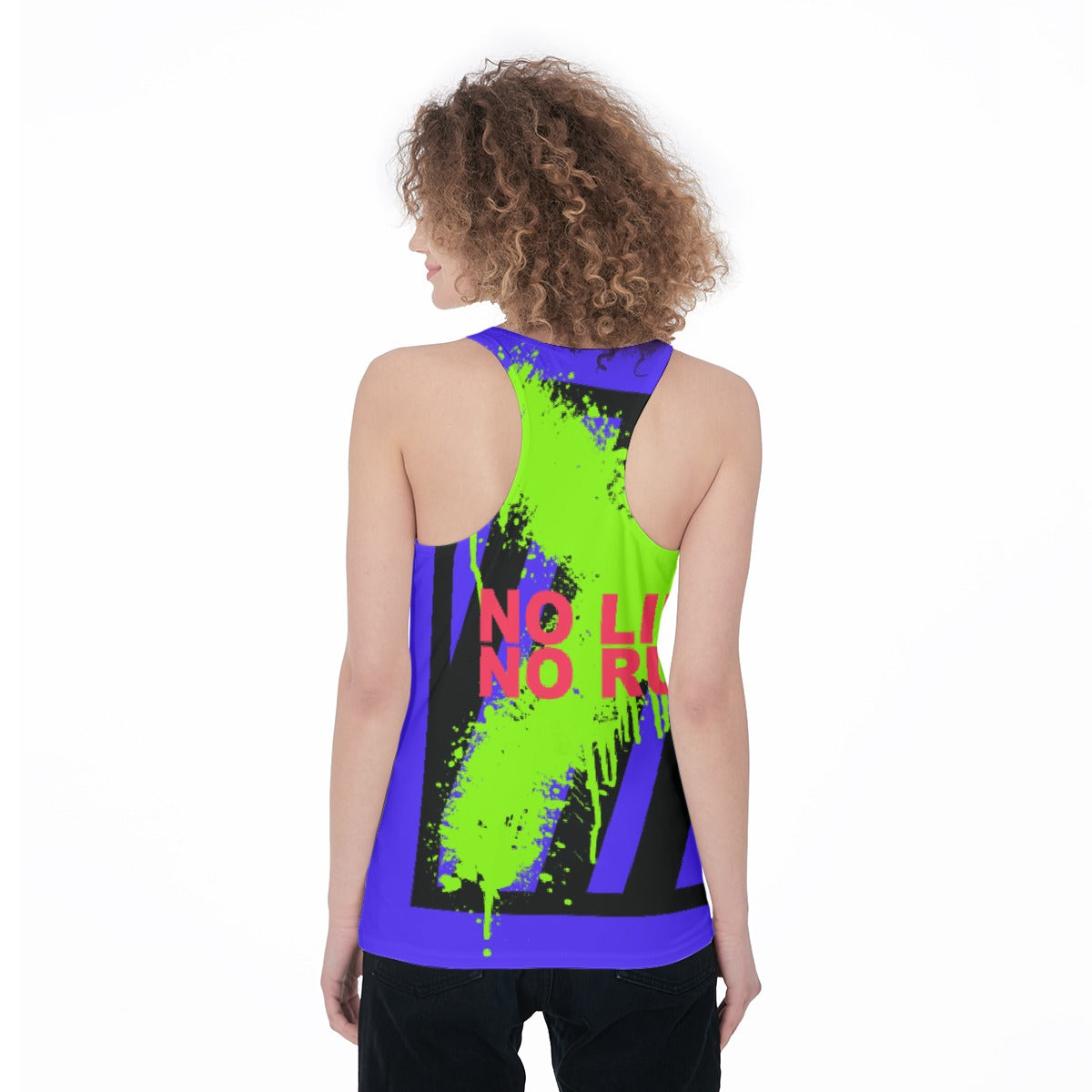 All-Over Print Women's Racerback Tank Top