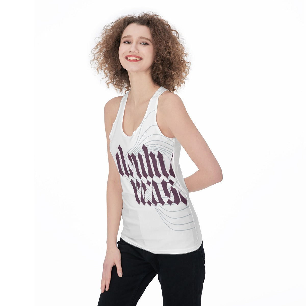 All-Over Print Women's Racerback Tank Top