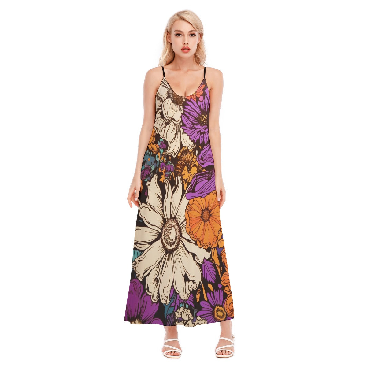 All-Over Print Women's Sling Dress