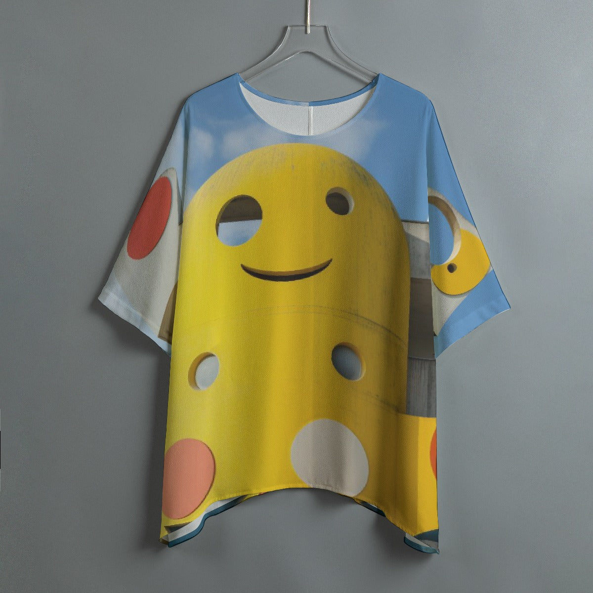 All-Over Print Women's Bat Sleeve Shirt