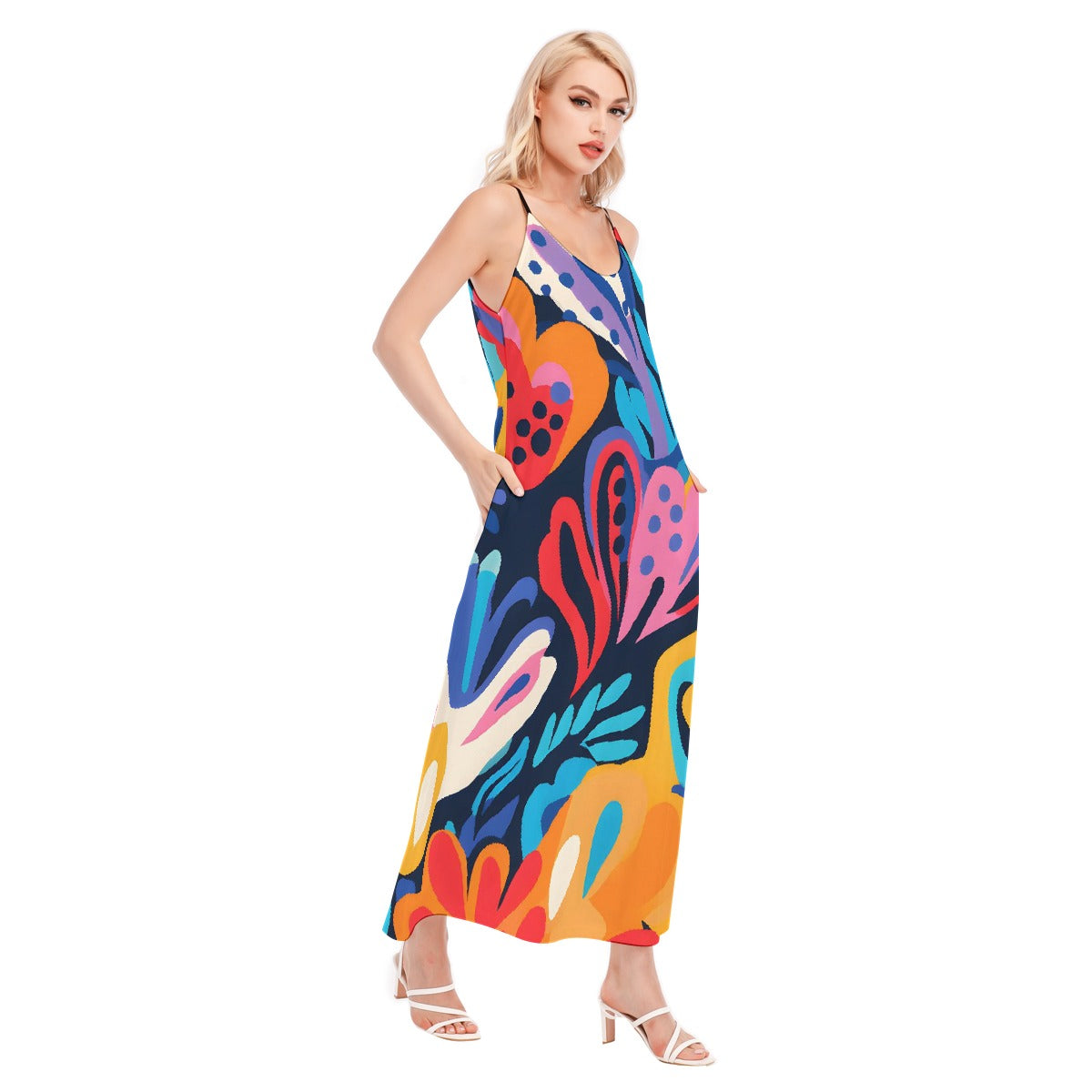 All-Over Print Women's Sling Dress