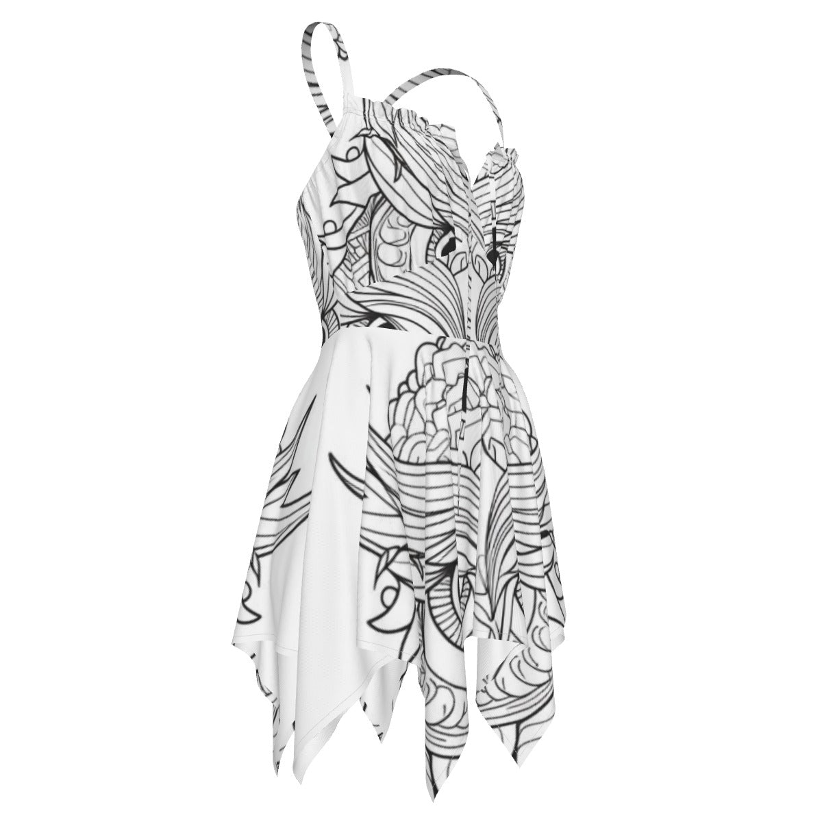 All-Over Print Women's Slip Dress