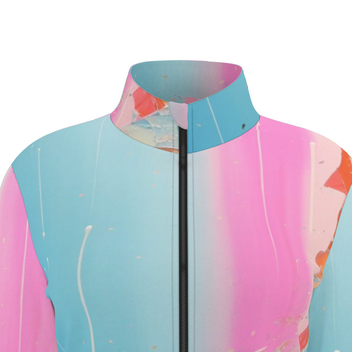 All-Over Print Women's Long Sleeve Thumbhole Jacket