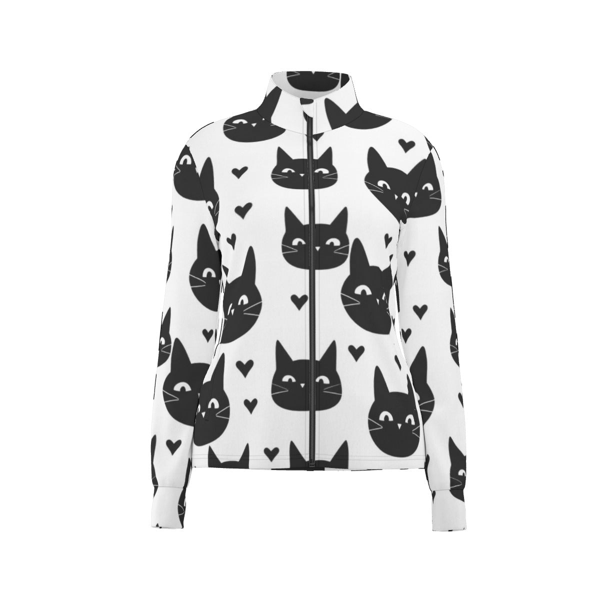 All-Over Print Women's Long Sleeve Thumbhole Jacket