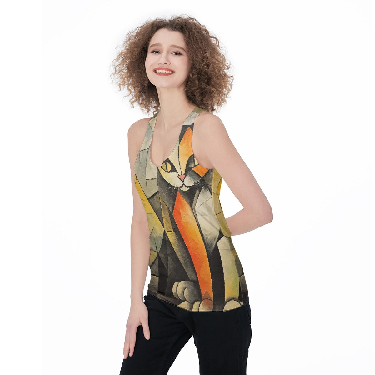 All-Over Print Women's Racerback Tank Top