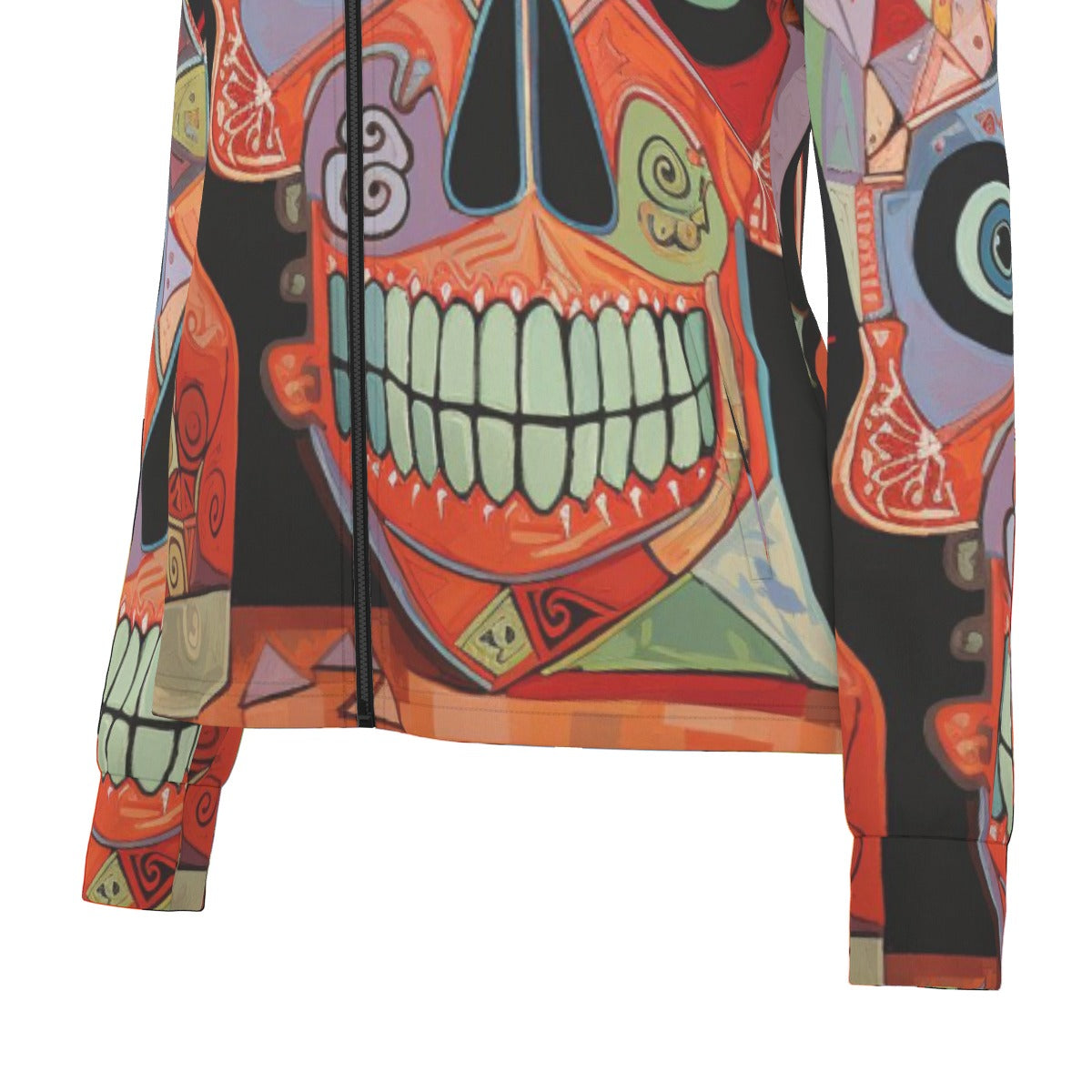 All-Over Print Women's Long Sleeve Thumbhole Jacket