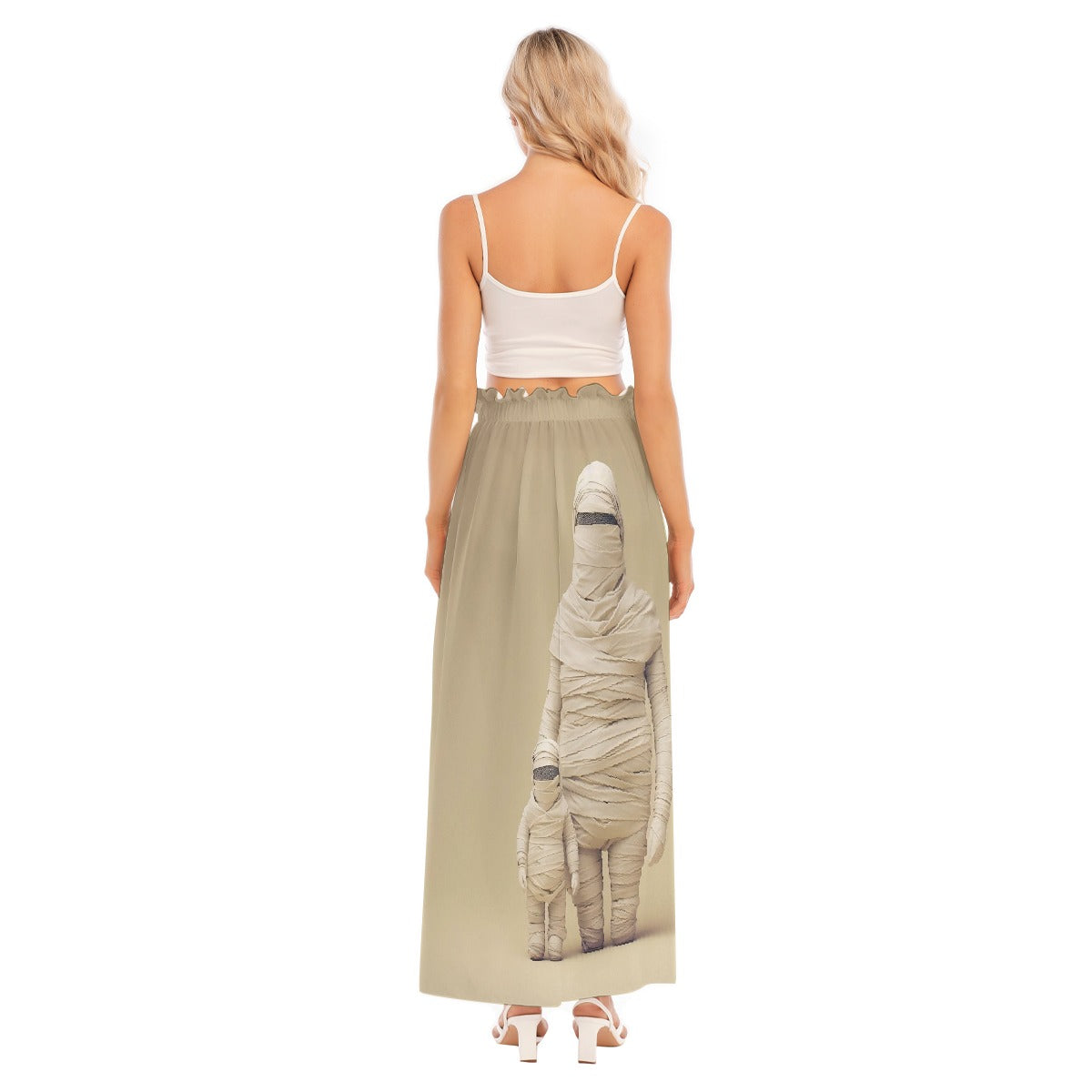 All-Over Print Women's Side Split Skirt