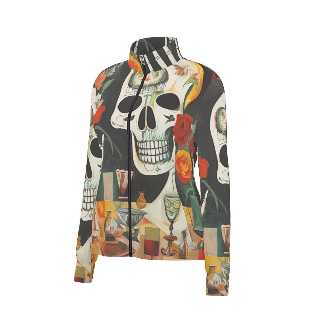 All-Over Print Women's Long Sleeve Thumbhole Jacket