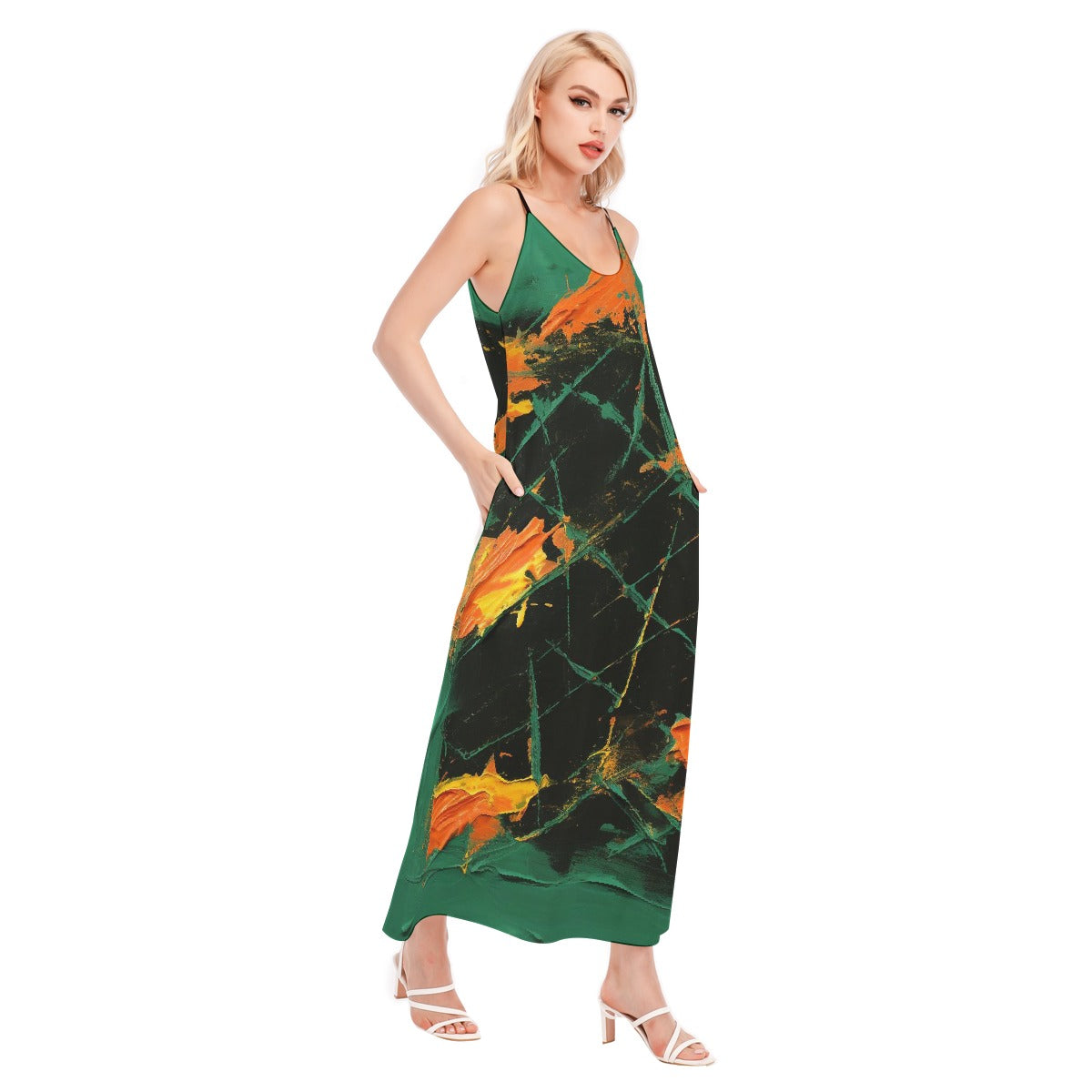 All-Over Print Women's Sling Dress