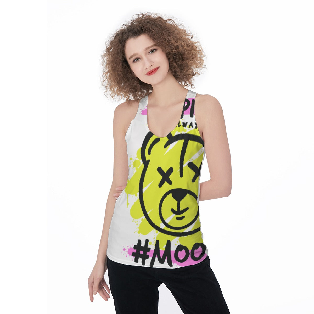 All-Over Print Women's Racerback Tank Top