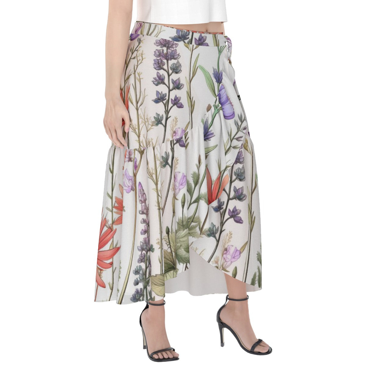 All-Over Print Women's Wrap Skirt