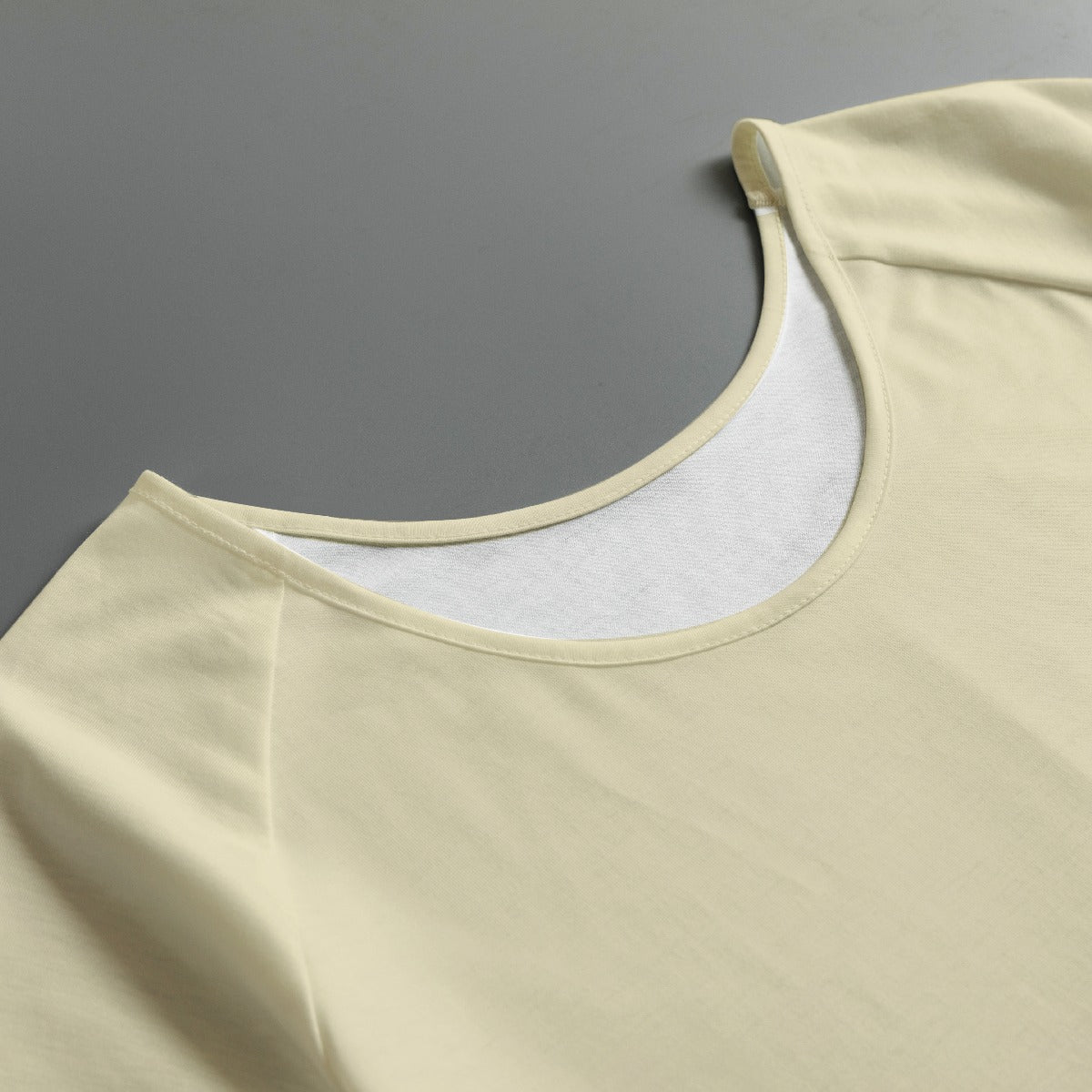 All-Over Print Women's Round Neck T-shirt With Raglan Sleeve