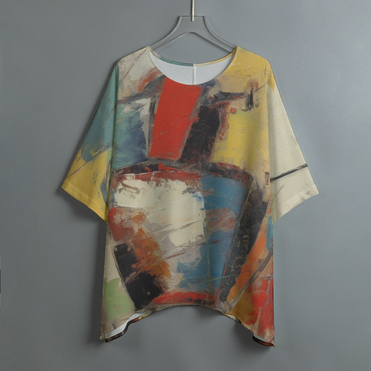 All-Over Print Women's Bat Sleeve Shirt