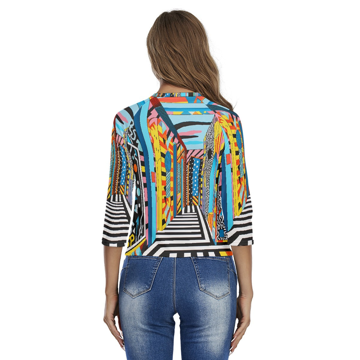 All-Over Print Women's Raglan Sleeves T-shirts