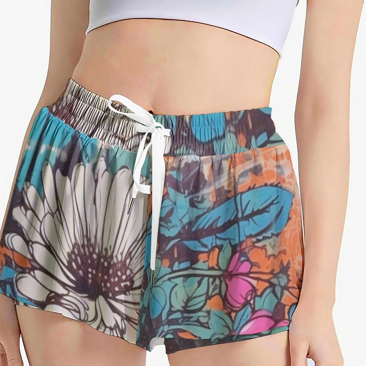 All-Over Print Women's Sport Skorts With Pocket