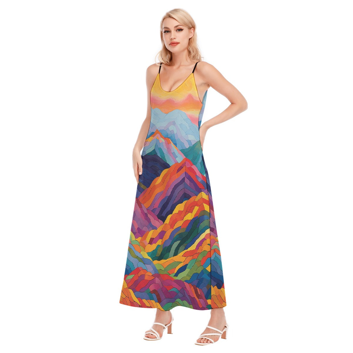All-Over Print Women's Sling Dress