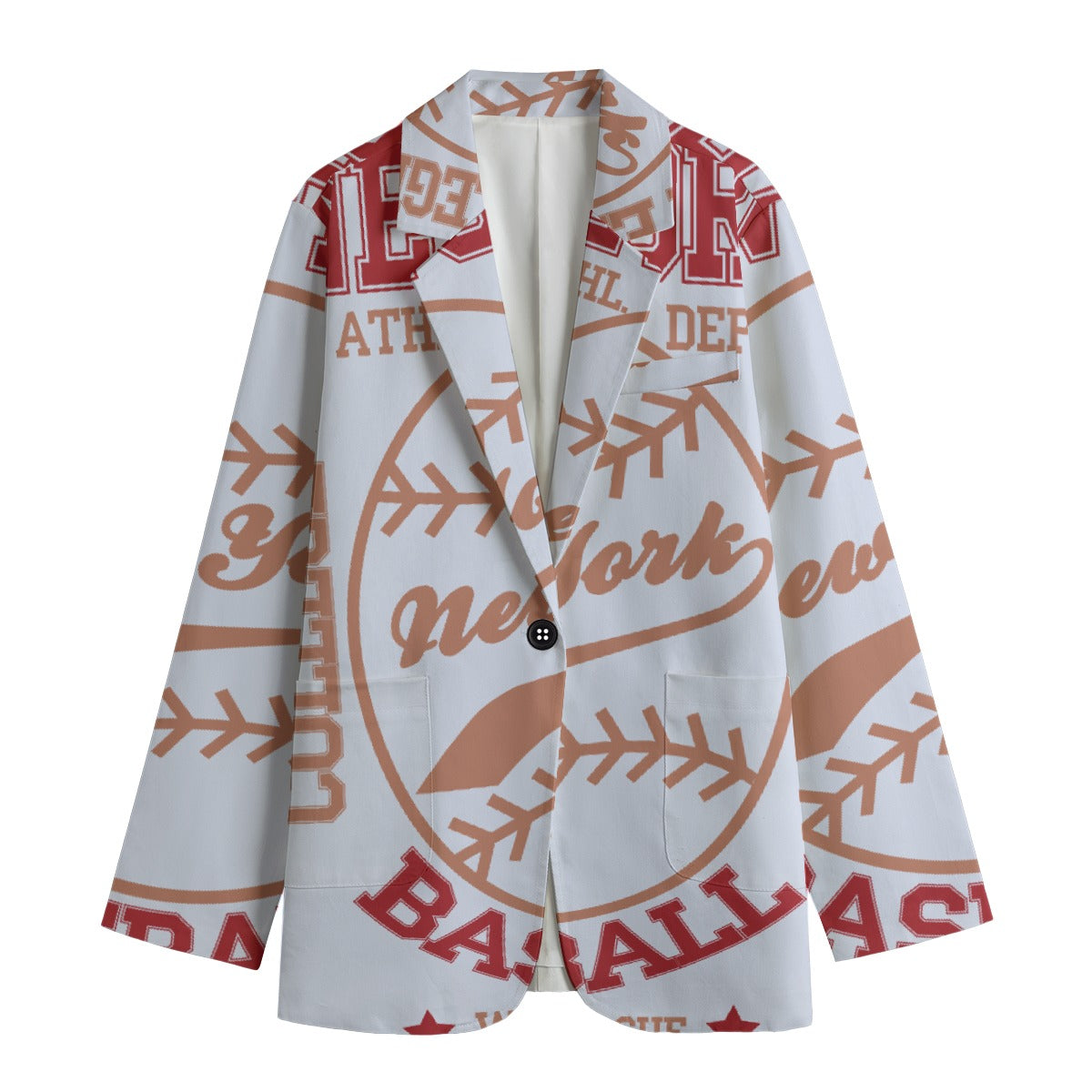 All-Over Print Women's Leisure Blazer