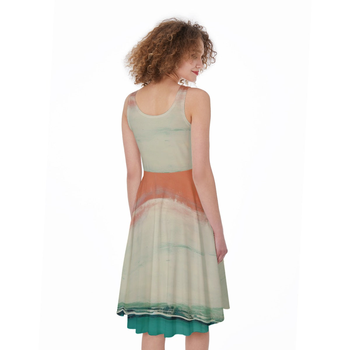 All-Over Print Women's Sleeveless Dress