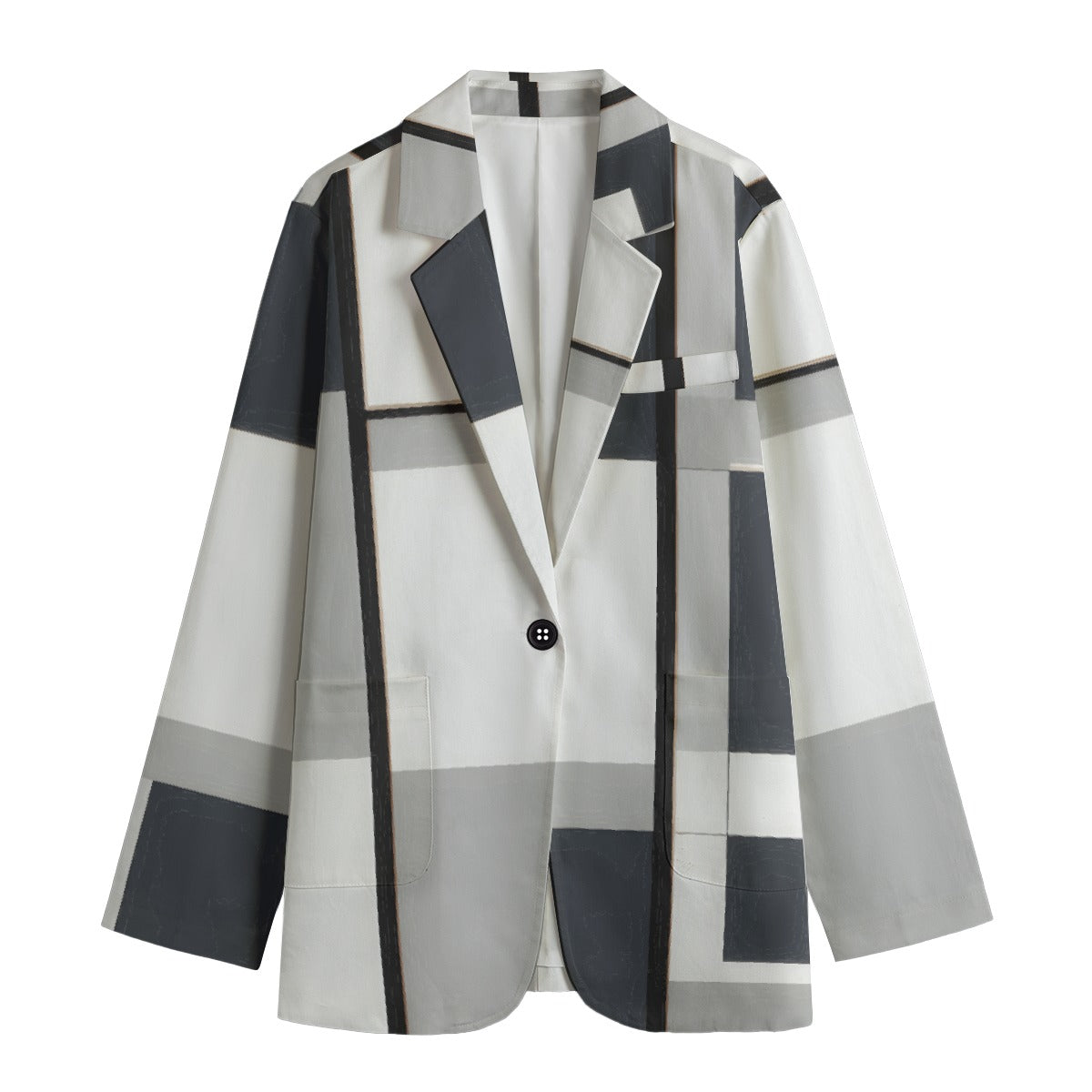 All-Over Print Women's Leisure Blazer